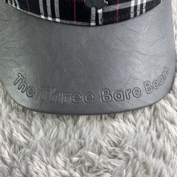 We Bare Bears Hat Cap Adjustable Black Gray White Red Cartoon Network Panda - Picture 3 of 13